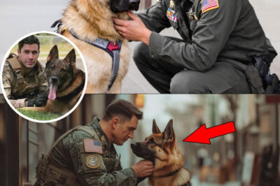 Retired War Dog doesn’t recognize his Former Veteran, but what happens next is spine-chilling.