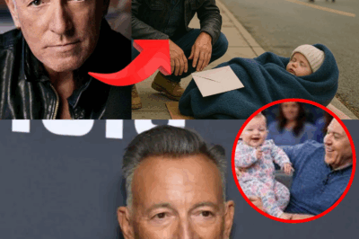 Bruce Springsteen Finds an Abandoned Baby on the Street — His Reaction Leaves Everyone in SHOCK!
