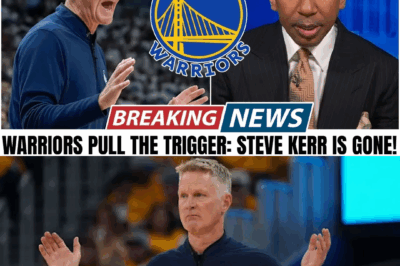 ARRIORS FIRE STEVE KERR IN SHOCKING FRONT OFFICE DECISION