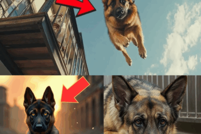 Old Man Finds a Chained German Shepherd on Neighbor’s Balcony — What He Discovers Stuns Everyone
