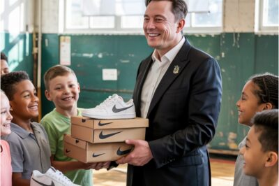 Elon Musk Shocks School in Underserved Community with Free Nike Shoes for Every Student—You Won’t Believe What Happened Next!
