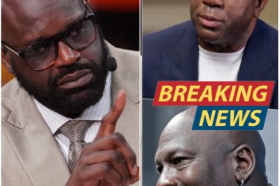 Shaquille O’Neal Stuns Viewers: Explosive On-Air Takedown of Magic Johnson After Secret Jordan Meeting
