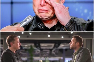 Elon Musk Walks Off a Live Interview After One Question—The Room Goes Dead Silent