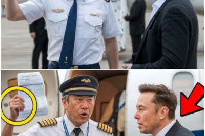 Elon Musk’s Private Jet Pilot Refuses to Fly After Reading Passenger List—The Shocking Truth Behind His Decision