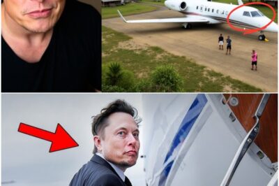 Elon Musk’s Private Jet Breaks Down in a Remote Village—What He Does Next Leaves Everyone Stunned!