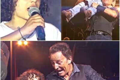 Bruce Springsteen Shares the Spotlight with Young Fan in Unforgettable Duet