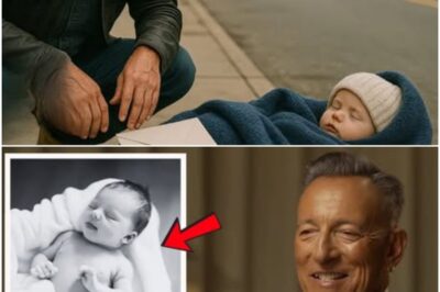 Bruce Springsteen Finds an Abandoned Baby on the Street — His Reaction Leaves Everyone in SHOCK!