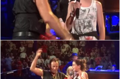 Bruce Springsteen Moves Paris to Tears—Invites Young Fan Onstage for Heartfelt “Waitin’ on a Sunny Day” Duet, Then Walks Her Back to the Crowd in a Magical Concert Moment Fans Will Never Forget