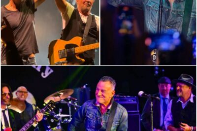 74-Year-Old Rock Legend Hijacks Jersey Shore Stage in Midnight Meltdown—Fans Lose It as Springsteen Unleashes Chaos
