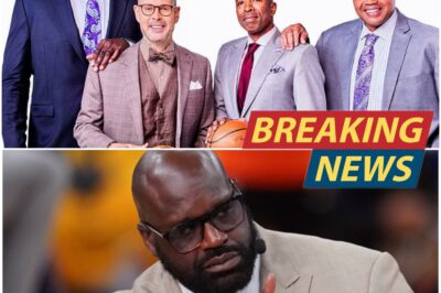 TNT Shockwave: Shaquille O’Neal Silences Race Debate Live on Air—Bold Stand Ignites National Firestorm and Redefines Inside the NBA Forever
