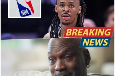 Turning Point: Ja Morant’s $75K Fine Ignites NBA Uproar as Michael Jordan Defends Star’s Passion and Sparks League-Wide Debate on Self-Expression