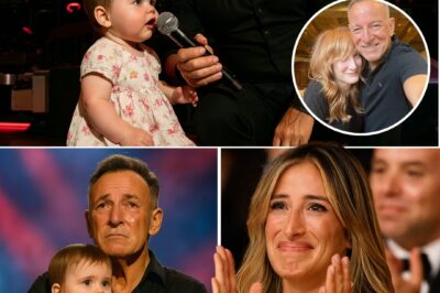 He Whispered Her Name — ‘Lily’ — And The Stadium Fell Silent… Then Bruce Springsteen Walked Into The Light Cradling His Granddaughter, And The World Never Felt Softer….