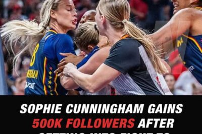 Sophie Cunningham Gains 500k Followers After Getting In Fight To Defend Caitlin Clark