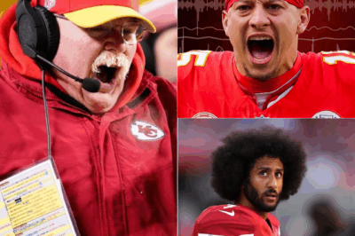 Patrick Mahomes drops a bombshell, boldly warning Team Kansas City Chiefs: “The moment Colin Kaepernick steps onto this team, I’m out—gone for good!” The team’s head coach ” Andy Reid ” immediately fires back with a response…