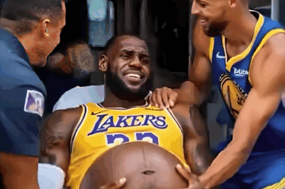 Rumor: Lebron James suddenly announced that he is suffering from a serious illness that has caused his stomach to swell abnormally.