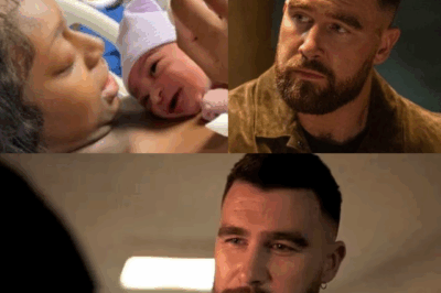 Travis Kelce Ex Kayla Nicole breaks down as she reveals her newborn baby father’s identity and daughter looks just like him