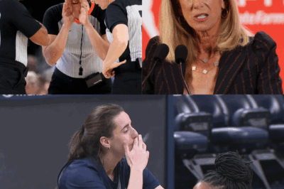 WNBA SCANDAL ERUPTS: Leaked raw footage tied to Caitlin Clark’s injury just dropped — and the ref’s already suspended.