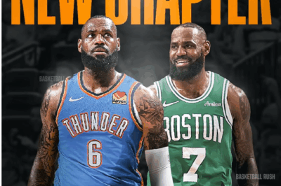🚨BREAKING: LeBron James is reportedly attracting interest from both the Oklahoma City Thunder and the Boston Celtics, as both teams are in direct talks with the Lakers player. 😳🔥