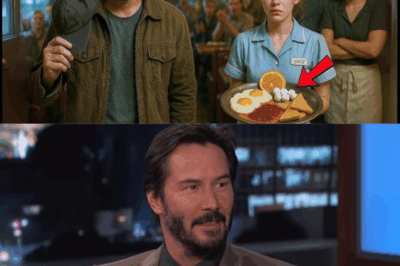 Keanu Reeves Walks Into His Own Diner, Stops Cold When He Sees What They Do to the New Girl