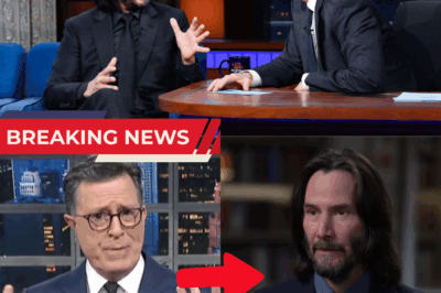 Keanu Reeves Breaks His Silence: Furious and Hurt After Stephen Colbert’s Savage Remark