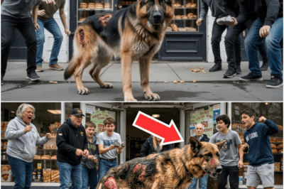 People Threw Rocks At Stray Dog Outside Bakery But Then A Camera Revealed The Truth