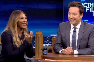 Serena Williams Returns to The Tonight Show and Outsmarts Jimmy Fallon—Again