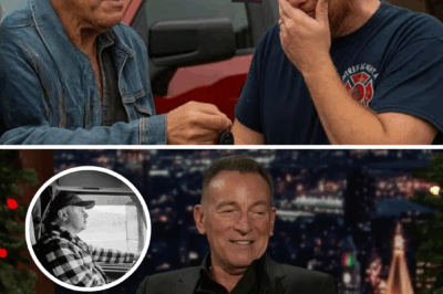 Bruce Springsteen gives a truck to the firefighter who lost everything and the story moves everyone!
