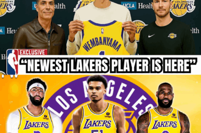 Victor Wembanyama Signing With The Lakers – Joining Luka Doncic And Lebron James
