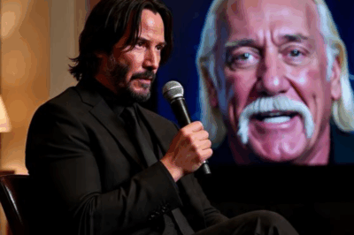 Keanu Reeves Shares Hulk Hogan’s Emotional Final Words — A Farewell That Left Him in Tears