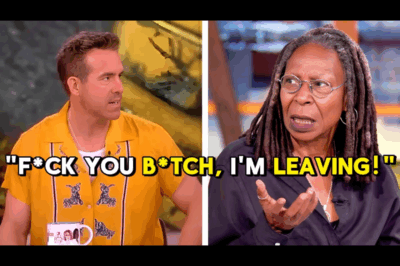 Ryan Reynolds Walks Off The View After Fiery Clash With Whoopi Goldberg