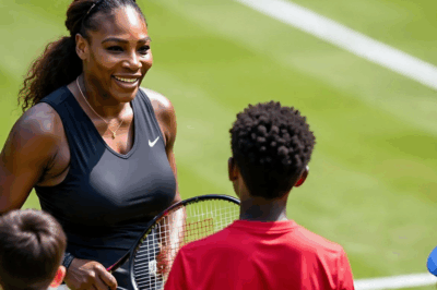 Serena Williams Makes Surprise Return to Tennis Court — Not as a Player, but in a New Role