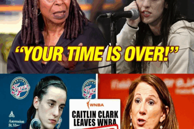“Your Time Is Over!” Caitlin Clark Removed from Team After Fiery On-Air Clash with Whoopi Goldberg!