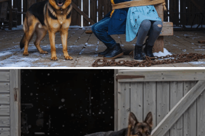 They Tied Two Children in a Freezing Barn — What the K9 German Shepherd Did Next Changed Everything