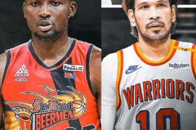 BREAKING: The Golden State Warriors have traded Jonathan Kuminga to the San Miguel Beermen in exchange for June Mar Fajardo, the 2012 PBA top pick, according to league sources