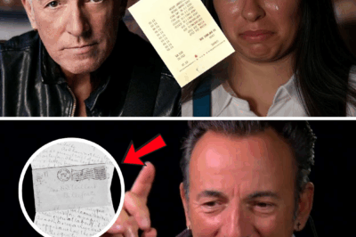 Waitress Serves Bruce Springsteen — Her Reaction to the Bill Will Melt Your Heart!