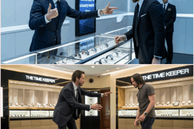 Employee Kicks Keanu Reeves Out of a Luxury Watch Store – Minutes Later, He Regrets It Deeply!