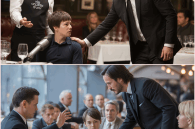 A Waiter HUMILIATES a Disabled Boy at a Restaurant – But Keanu Reeves Overhears and Takes Action!