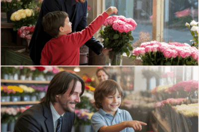 Keanu Reeves Helps a Little Boy Buy Roses in a Flower Shop —What He Finds Out Will Leave You Tears