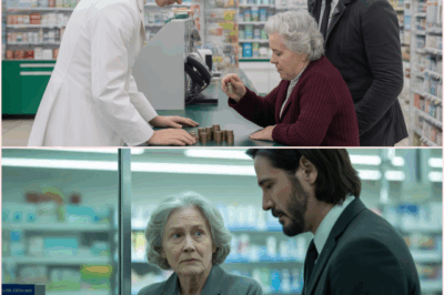 Pharmacy Employee HUMILIATES old woman for buying with coins UNAWARE that Keanu Reeves is WATCHING