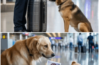 K9 Dog Barks At Suitcase In Airport — Officers Open It And Uncover Heartbreaking Secret!