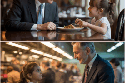 Millionaire CEO sees poor little girl receive a plate of food, and what she says breaks his heart