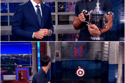 A Night of Celebration: Novak Djokovic’s Triumph and Playful Challenge on ‘The Late Show’