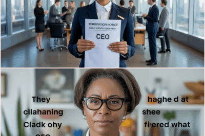 They Laughed at Black Cleaning Lady… Until She FIRED the CEO! Watch What Happens NEXT!