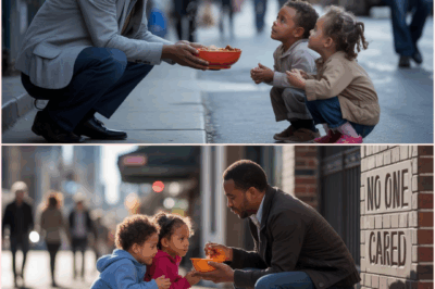 No One Cared About 2 Homeless Kids, Until a Black Man Fed Them, What Happened Next Was Heartwarming