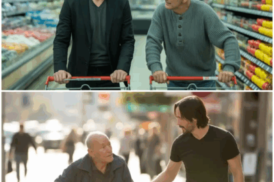 Keanu Reeves Notices 90-Year-Old Pushing Carts to Afford Food, Then Does the Unthinkable!