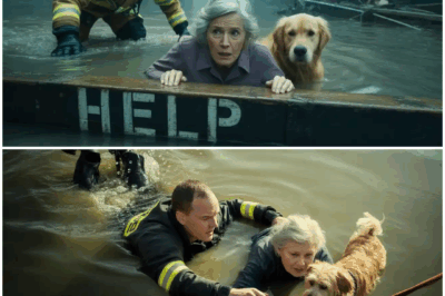 Firefighter Trapped Underwater With Elderly Woman—What Did Her Dog Do?