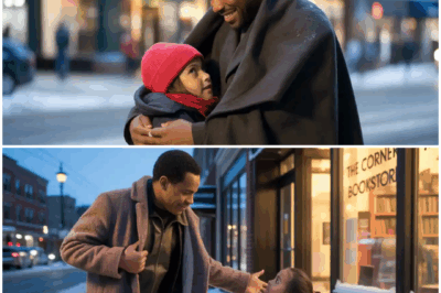 Black Man Gives His Coat to a Little Girl on a Freezing Night, What Happens Next Changes Their Lives