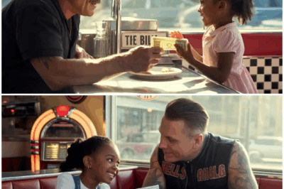 Young Black Girl Pays for a Hells Angel’s Meal, Next Day, a Check Appears on Her Table