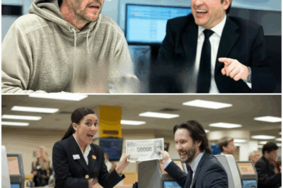 Bank Teller Mocks Keanu Reeves… Until He Sees His Million-Dollar Balance