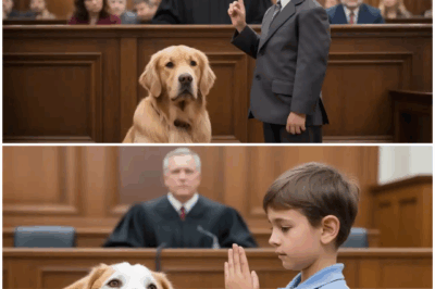 A Quiet Boy Gave His Dog a Secret Signal in Court — What Happened Next Shocked the Judge! How this content was created